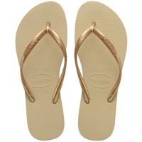 Sandalia Mujer Slim Dorado Claro Havaianas