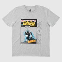 Polera Hombre Batman Detective Gris DC Comics