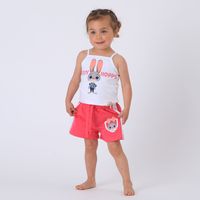 Conjunto Niña Rosado Judy Hopps Zootopia Disney