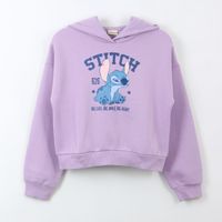 Polerón Niña Hoodie 626 Lilo & Stitch Rosado Disney