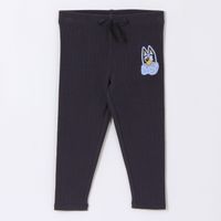 Calza Niña Logo Gris Bluey