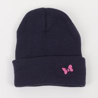 Gorro Escolar Niña Pin Azul Marino Minnie Disney