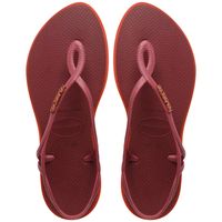 Sandalia Mujer Luna Point Burdeo Havaianas