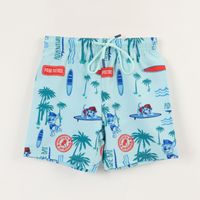 Short Niño Celeste Full Print Verano Paw Patrol