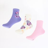 Tripack Calcetines Niña Blanco Minnie & Daisy Disney