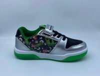 Zapatillas con luces Niño Negro Iconos Minecraft