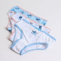 Tripack Calzón Niña Full Print Lilo & Stitch Celeste Disney
