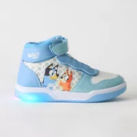 Zapatilla Caña Alta Niña Luces Celeste Bingo & Bluey