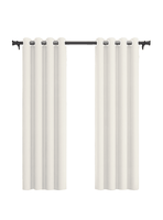 Pack Cortina de Tela Blackout Vincenzi 140x220 Blanca