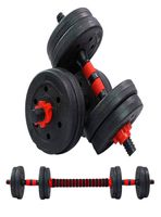 Set Mancuernas con Barra Ajustable 40Kg K-FIT