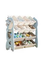 Mueble organizador juguetes niños con 12 contenedores GlowUp