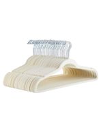 Set 50 Colgador Gancho Perchas Ropa Felpa Antideslizante