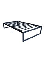 Base para Cama Europea Acero Negro 90x190 cm 1 Pza Zen Vincenzi