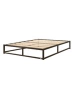 Base para cama Europea Acero y Madera 150x190 cm 2 Pza Nova Vincenzi