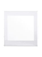 Cortina Roller Cierre De Terraza 100 x 250 Cm Blanca Vincenzi