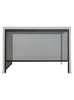 Cortina Manual Zipscreen Vincenzi 364 cms para pérgola bioclimática