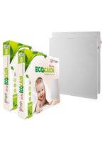 PACK 2 PANELES MURALES CALEFACTORES BAJO CONSUMO 425W BLANCO BFRESH