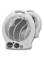 Pack 2 Termoventilador Estufa Calefactor Electrico Bf-150
