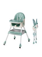 Silla Bebé alta para comer 2 en 1 Ajustable portátil GlowUp