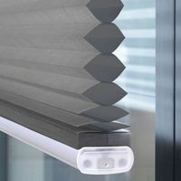 Cortina Honeycomb Termoacústica Gris 160x160cm