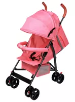 Coche Paragua Paseo Bebe Plegable Niño Niña Rosado