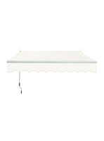 Toldo con brazo retractil Terrazas 2x1.5 Mts Blanco