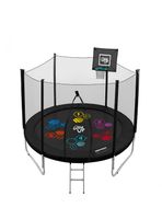 Cama elástica 6ft 183mt edición ltda con Juegos agua GlowUp