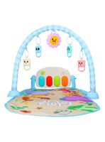 Gimnasio Con Piano Alfombra Para Bebe Celeste