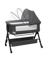 Cuna Corral Colecho Colchón Mudador Mosquitero Bebe Glowup