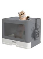 Arenero Gatos Cuadrado 48x36x38 Petwoow