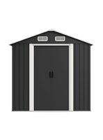 Bodega Jardín 195x195x125cm Negra