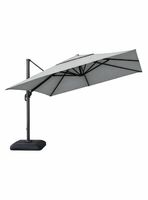 Quitasol para terraza Lateral Gris 360 Vincenzi