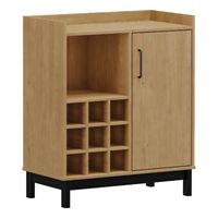 Bar Rosario 1P Roble-Negro