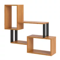 Repisa Palpana Roble-Negro