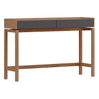 Arrimo Barcelona 2 cajones grafito-roble