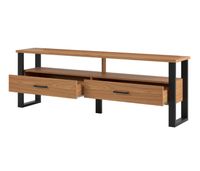 Rack Queule TV 75"" Roble-Negro