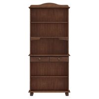 Vitrina Santa Fé 4p + 2c caoba