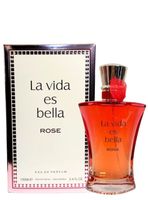 PERFUME FRAGRANCE WORLD LA VIDA ES BELLA ROSE EDP 100ML
