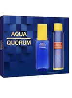 PERFUME  PUIG AQUA QUORUM ESTUCHE EDT 100ML+DEO 150ML