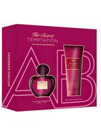 PERFUME  ANTONIO BANDERAS HER SECRET TEMPTATION ESTUCHE EDT 50ML+LOCION 75ML