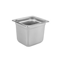 CONTENEDOR GASTRONOMICO ACERO INOXIDABLE GN 1/6 X 15 CM