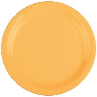 SET 3 PLATO MELAMINA AMARILLO 20 CM