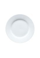 SET DE 6 PLATO BORDE ANCHO PORCELANA 27 CM LINEA PADUA