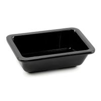 Pocillo Melamina Negro 12x8Cm