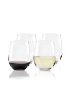 SET 4 VASOS VINO VIDRIO 540 ML