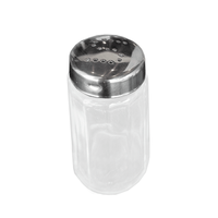 SALERO VIDRIO CON TAPA ACERO