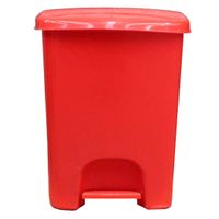 BASURERO 25 LTS. COLOR ROJO