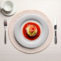 SET DE 6 PLATO BASE 30 CM LÍNEA DUNYA