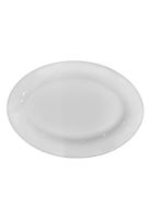 SET DE 6 PLATO OVALADO PORCELANA 35cm TOWER