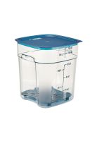 DRENAJE AZUL RECIPIENTE GRADUADO POLICARBONATO 12, 18 Y 22 LTS